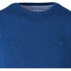 Casual Regular Fit Pullover Round Neck Sweater Dark Blue - Image 4