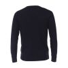 Casual Regular Fit Pullover Round Neck Sweater Dark Blue - Image 3