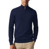 Regular Fit Cotton Premium Quarter Zip Jumper - Image 2