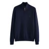 Regular Fit Cotton Premium Quarter Zip Jumper - Image 3