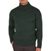 British Wool Submariner Roll Neck Jumper For Mens - Image 4