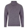 British Wool Submariner Roll Neck Jumper For Mens - Image 2