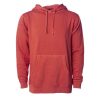 Classic Midweight Pigment Dye Hooded Pullover - Image 3