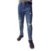 Classic Slim Fit Denim Jeans for Men - Image 2