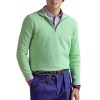 Mesh-Knit Cotton Quarter-Zip Sweater - Image 2