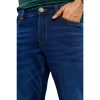 Dark Cobalt Blue Dobby Jeans - Image 4