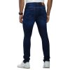 Dark Blue Skinny Fit Jeans - Image 3