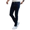 Deep Blue Slim Fit Jeans For Men's - Image 2