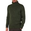 Submariner Fitted Roll Neck Merino Wool Jumper - Image 2