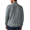 Green Plain Regular Fit Cotton Premium Quarter Zip Jumper - Image 3