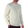 Jarvis Wool Aran Cable Sweater for Men - Image 2