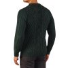 Jarvis Wool Aran Cable Sweater for Men - Image 4