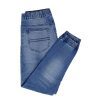 Light Indigo Color Denim Joggers Pant - Image 2