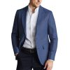 Steel Blue Linen Cotton Jacket - Image 2