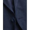 Dark Navy Linen Cotton Jacket - Image 4