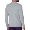 Mens Chunky Merino Wool Crew Neck Jumper - Image 9