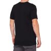 Men's Classic Cotton Short Sleeve Black - 100% - Image 3