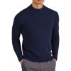 Lambswool Mock Turtle Neck Jumper For Mens - Image 2