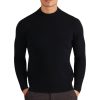 Lambswool Mock Turtle Neck Jumper For Mens - Image 4