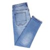 Men’s Light Indigo Color Distressed Denim Pant - Image 2