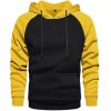 Men's Solid Pullover Hoodies Sports Soft Blend Fleece Hooded - Image 2