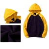 Men's Solid Pullover Hoodies Sports Soft Blend Fleece Hooded - Image 4