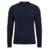 Men's Wool Cable Jumper - Image 10