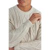 Men's Wool Cable Jumper - Image 4