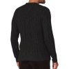 Men's Wool Cable Jumper - Image 6