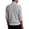 Mesh-Knit Cotton Quarter-Zip Sweater - Image 5