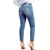 Mid Rise Slim Denim Jeans for Women - Image 4