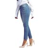 Mid Rise Slim Denim Jeans for Women - Image 3