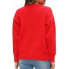 Print Long Sleeve Crew Neck Ladies Sweater - Image 3