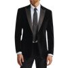 Regular Fit Black Jacket For Men - Image 2