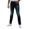 Rustic Blue Slim Fit Jeans For Men's - Image 2