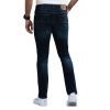 Rustic Blue Slim Fit Jeans For Men's - Image 4