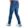 Blue Two-Tone Slim Fit Jeans - Image 4