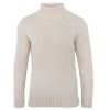 Submariner Fitted Roll Neck Merino Wool Jumper - Image 3