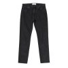 TM005 Tapered Black Vintage Jeans For Men's - Image 4