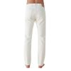 TM005 Tapered Natural White Jeans For Men's - Image 3