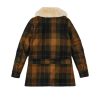 Women's Wool Trapper Coat Jacket - Image 3