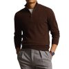 Wool Quarter-Zip Sweater - Image 5