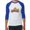 ¾ Sleeve Intelligent Baseball T-Shirt - Image 2