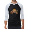 ¾ Sleeve Intelligent Baseball T-Shirt - Image 2