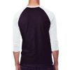 ¾ Sleeve Intelligent Baseball T-Shirt - Image 3