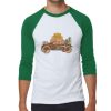 ¾ Sleeve Intelligent Baseball T-Shirt - Image 6