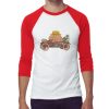 ¾ Sleeve Intelligent Baseball T-Shirt - Image 6