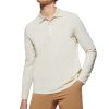 Nude Polo Shirt With Two Buttons - Image 2