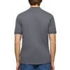 Asphalt-Grey Polo Shirt With Two Buttons - Image 4