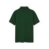 Bottle-Green Polo Shirt With Three Buttons - Image 6